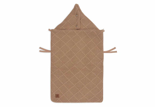 Jollein - Nid d'ange groupe 0+ 3/5 points Check Knit - Biscuit