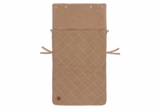 Jollein - Nid d'ange groupe 0+ 3/5 points Check Knit - Biscuit