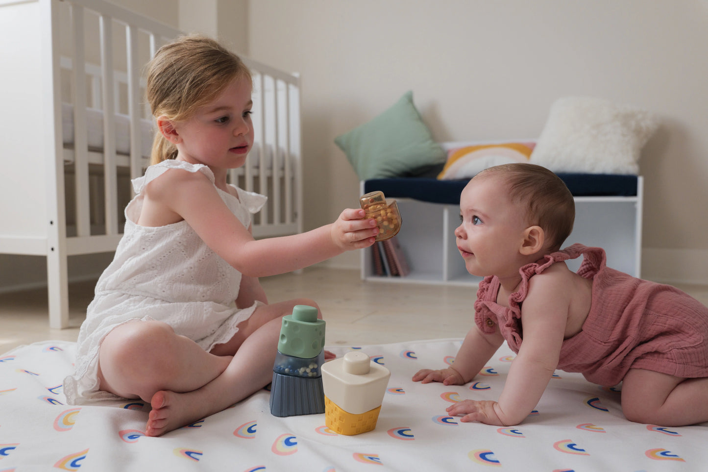 BabyTolove - Tour sensorielle a empiler
