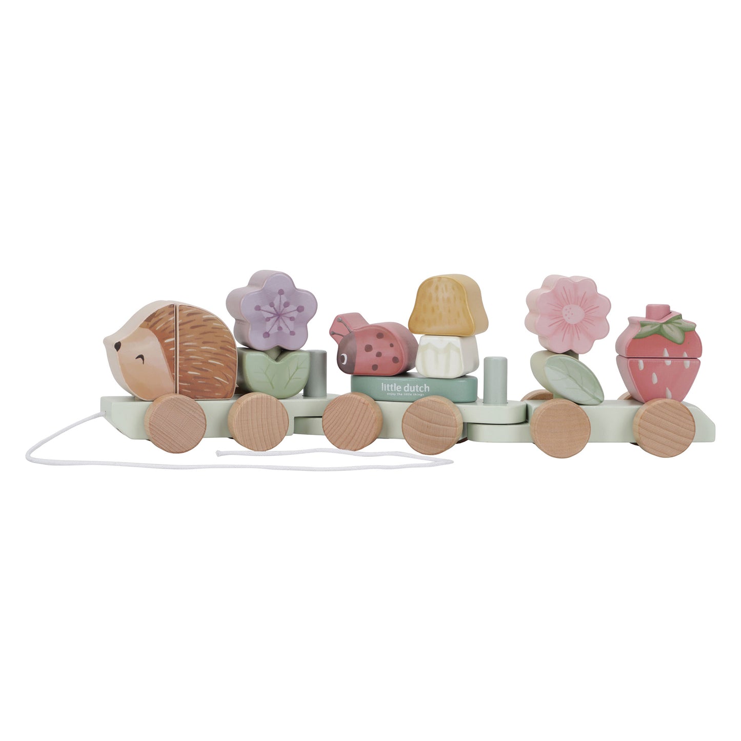 Little dutch - Train blocs hérisson - Fairy Garden