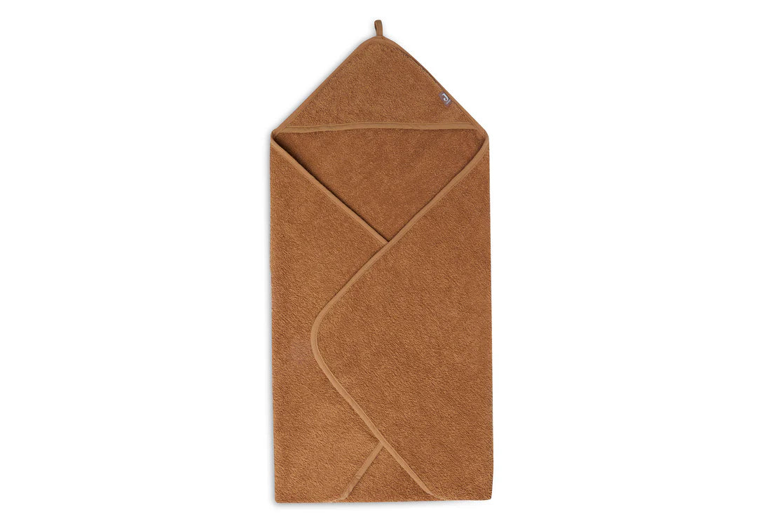Jollein - Cape de Bain Éponge 75x75cm - Caramel