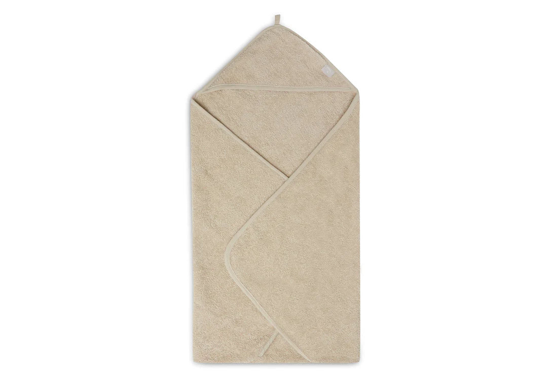 Jollein - Cape de Bain Éponge 75x75cm - Nougat
