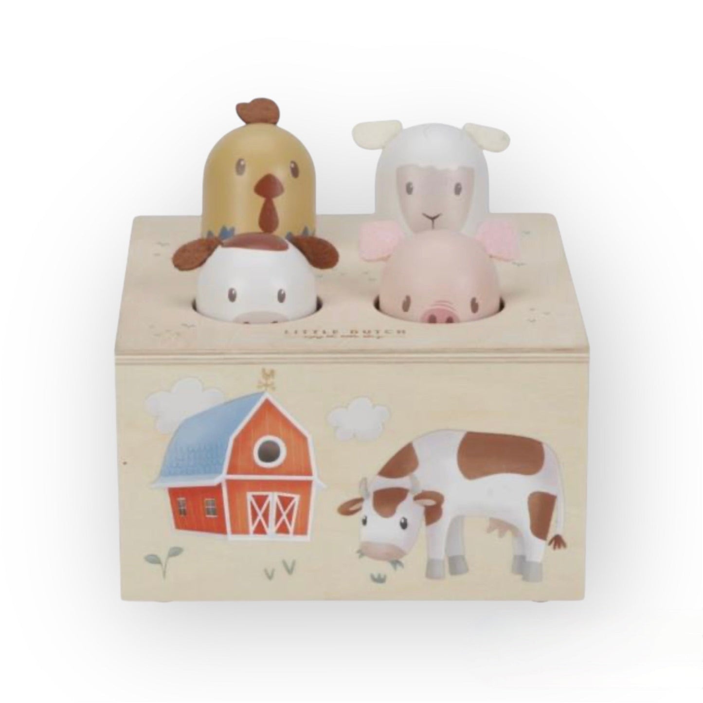 Little Dutch | Pop-up sonore en bois | Little Farm
