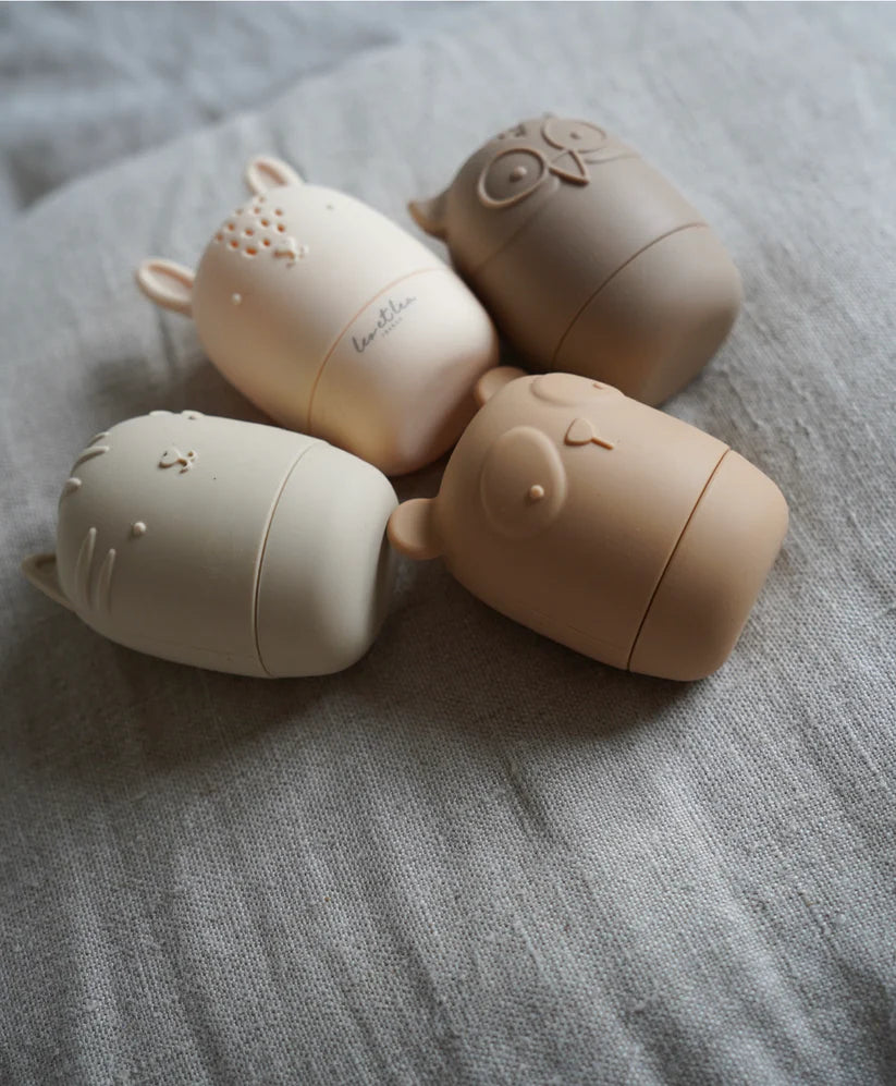 Leo et lea - Jouet de bain silicone Beige