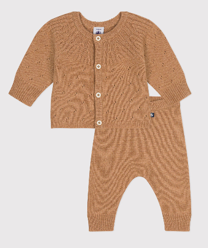 Petit bateau - Ensemble 2 pièces en tricot