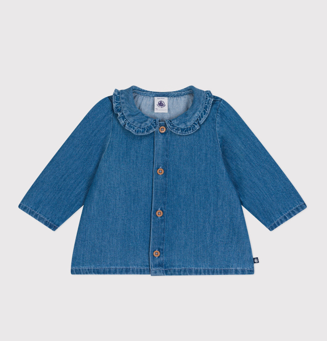 Petit Bateau - Blouse denim