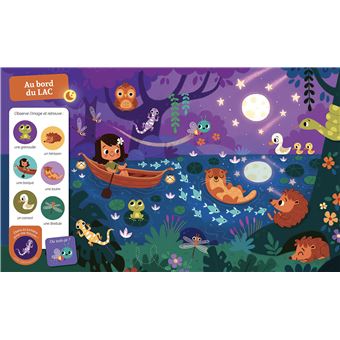 Auzou | Cherche et trouve des tout-petits qui brille dans la nuit