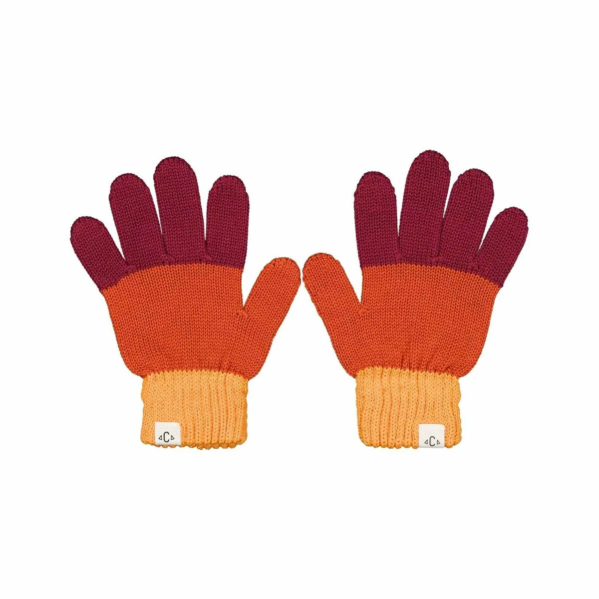 Gants Tricolores Marron | Enfant