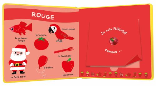 Auzou | Mon livre des odeurs et des couleurs - mes 1ères couleurs