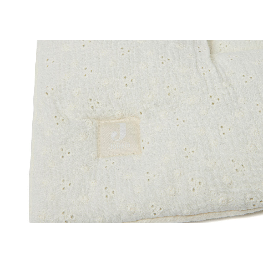 Jollein - Tapis de parc 75x95 cm Embroidery Ivory