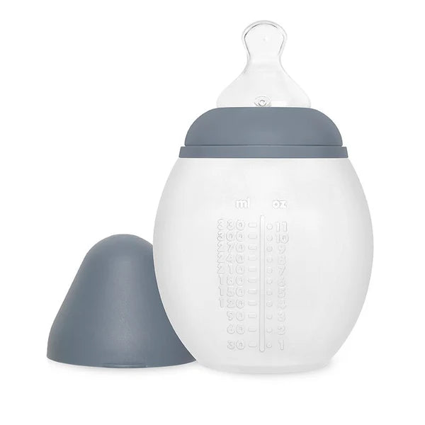 Elhée - Biberon anti-colique 330 ml | Blue Grey 3m+