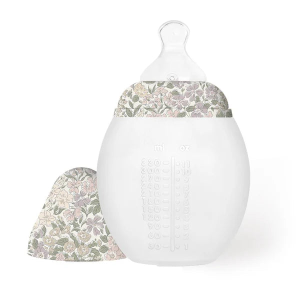 Elhée - Biberon anti-colique 330 ml | Liberty Joanna Louise Sand 3m+