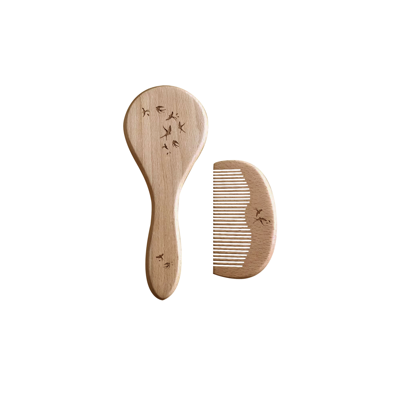 Set de brosse & peigne - Hirondelles