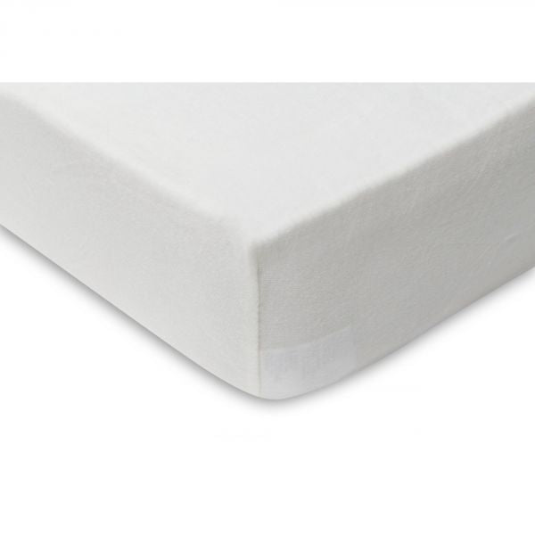 Jollein - Lot de 2 draps housses 60x120 cm en Jersey Ivoire et Nougat