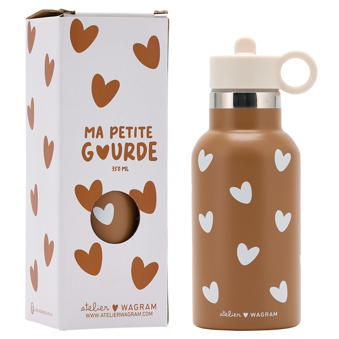 Atelier wagram - Gourde acier inox
