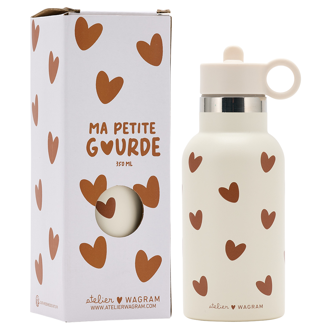 Atelier wagram - Gourde acier inox