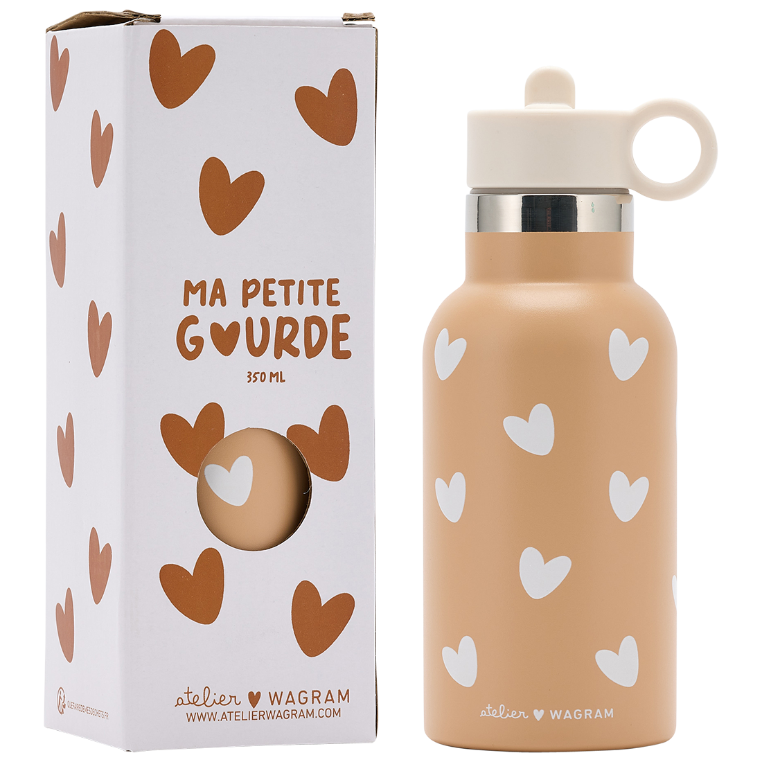 Atelier wagram - Gourde acier inox