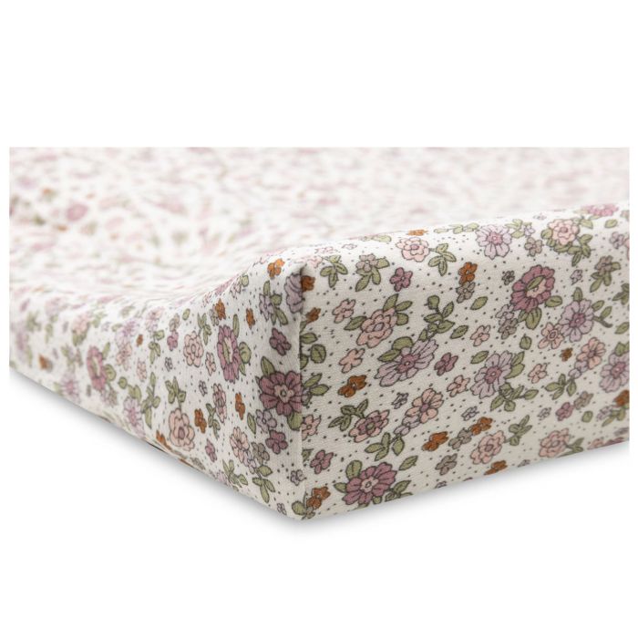 Jollein - Housse matelas à Langer Jersey 50x70cm - Retro flowers