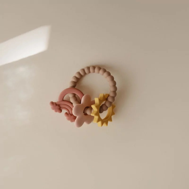 Mushie - Anneau de dentition Nature