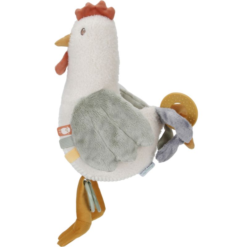Little Dutch | Peluche d'activités Poule