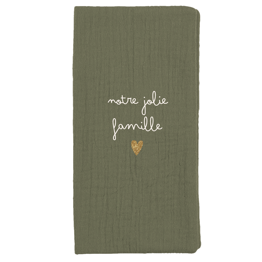 Atelier Wagram | Protège livret de famille gaz vert olive