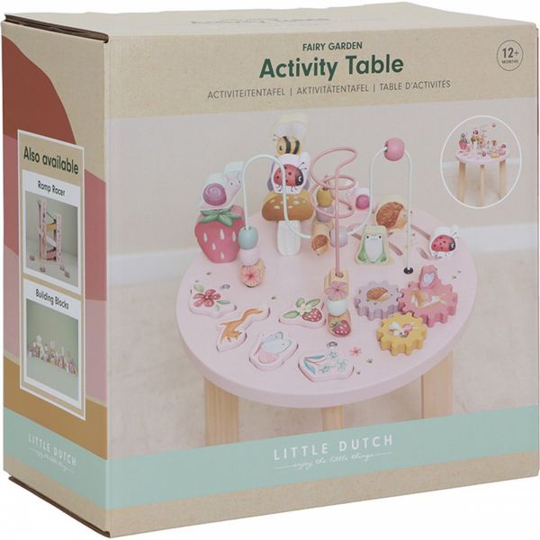 Little Dutch - Table d'activités en bois FSC - Fairy garden
