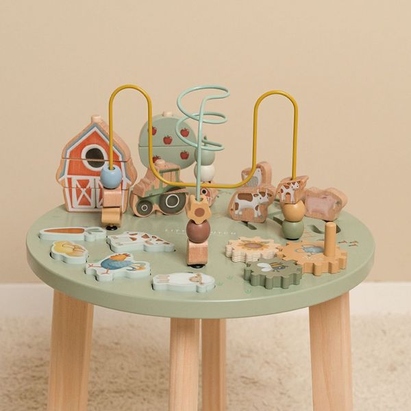 Little Dutch - Table d'activités en bois FSC - Little fram