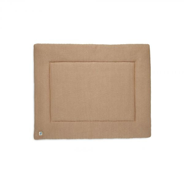 Jollein - Tapis de parc 75x95 cm Pure Knit Biscuit
