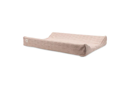 Jollein - Housse matelas à Langer 50x70cm Grain Knit - Wild Rose