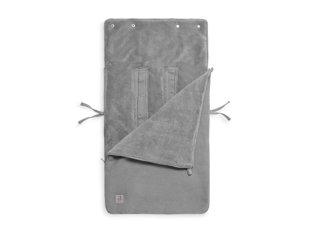 Jollein - Nid d'ange groupe 0+ 3/5 points Basic Knit - Stone Grey