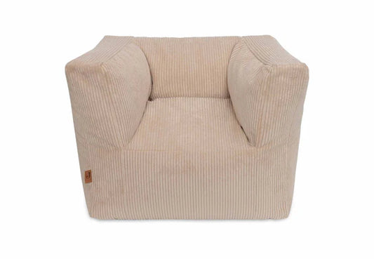 Jollein - Fauteuil enfant velours côtelé Corduroy Naturel