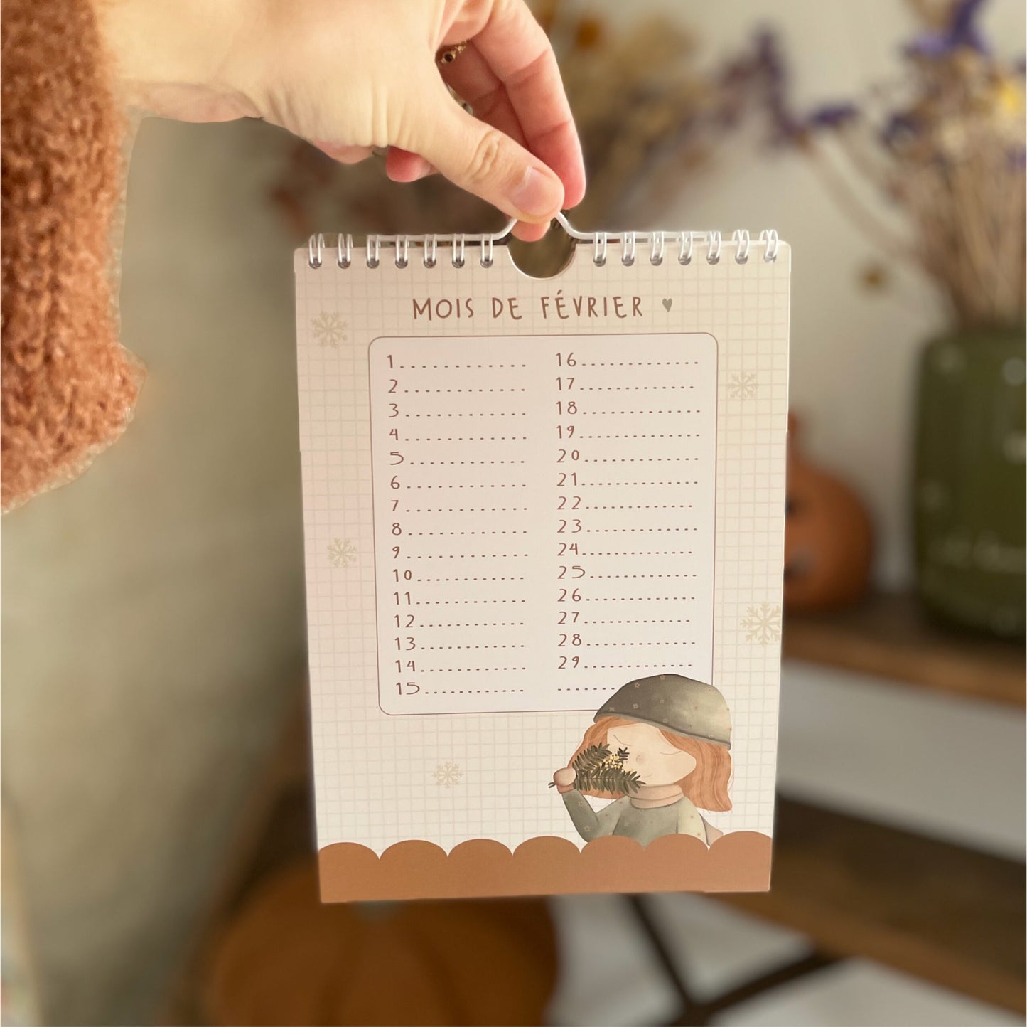 Mon Calendrier Perpétuel Mural