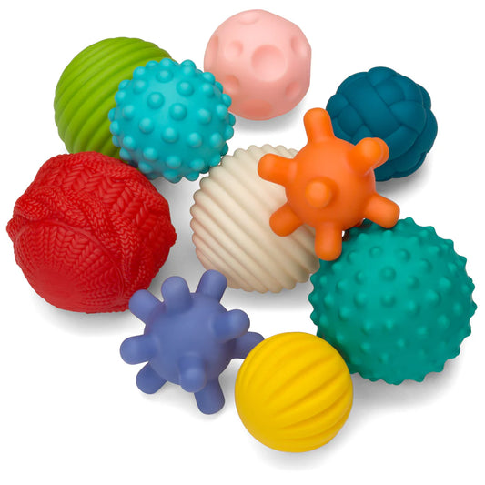 Infantino - Set 10 balles sensorielles