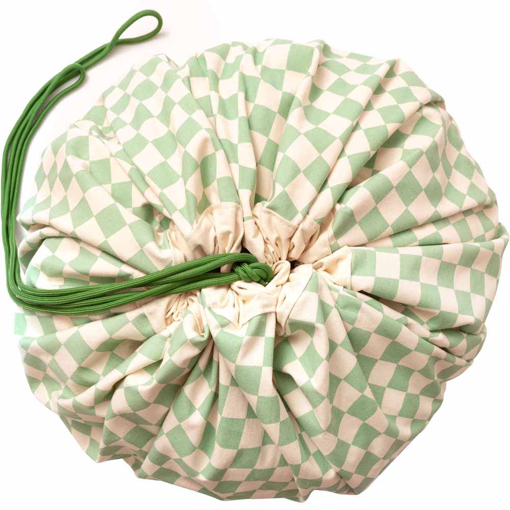Play & Go - Vichy Green Sac De Rangement - Tapis De Jeux
