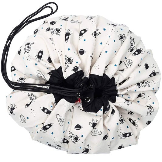 Play & Go - Space Glow In The Dark Sac De Rangement - Tapis De Jeux