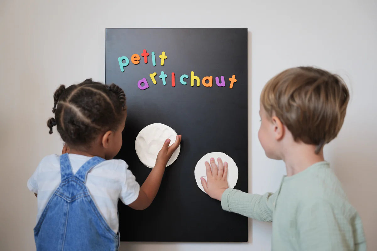 Petit artichaut - 2 magnets empreinte