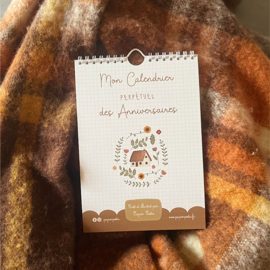 Mon Calendrier Perpétuel Mural