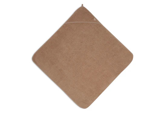 Jollein - Cape de Bain Éponge 75x75cm - Biscuit