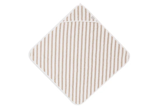 Jollein - Cape de Bain 75x75cm Stripe Terry - Olive Green