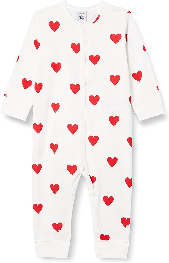 Petit bateau -  Pyjama Dors bien chaud cœur