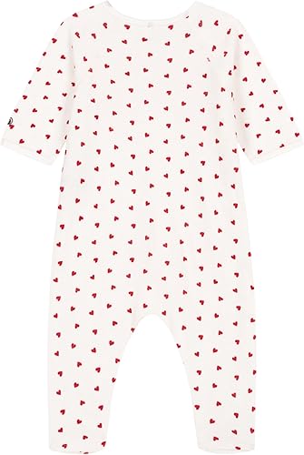 Petit bateau -  Pyjama Dors bien  petit coeur 6 mois