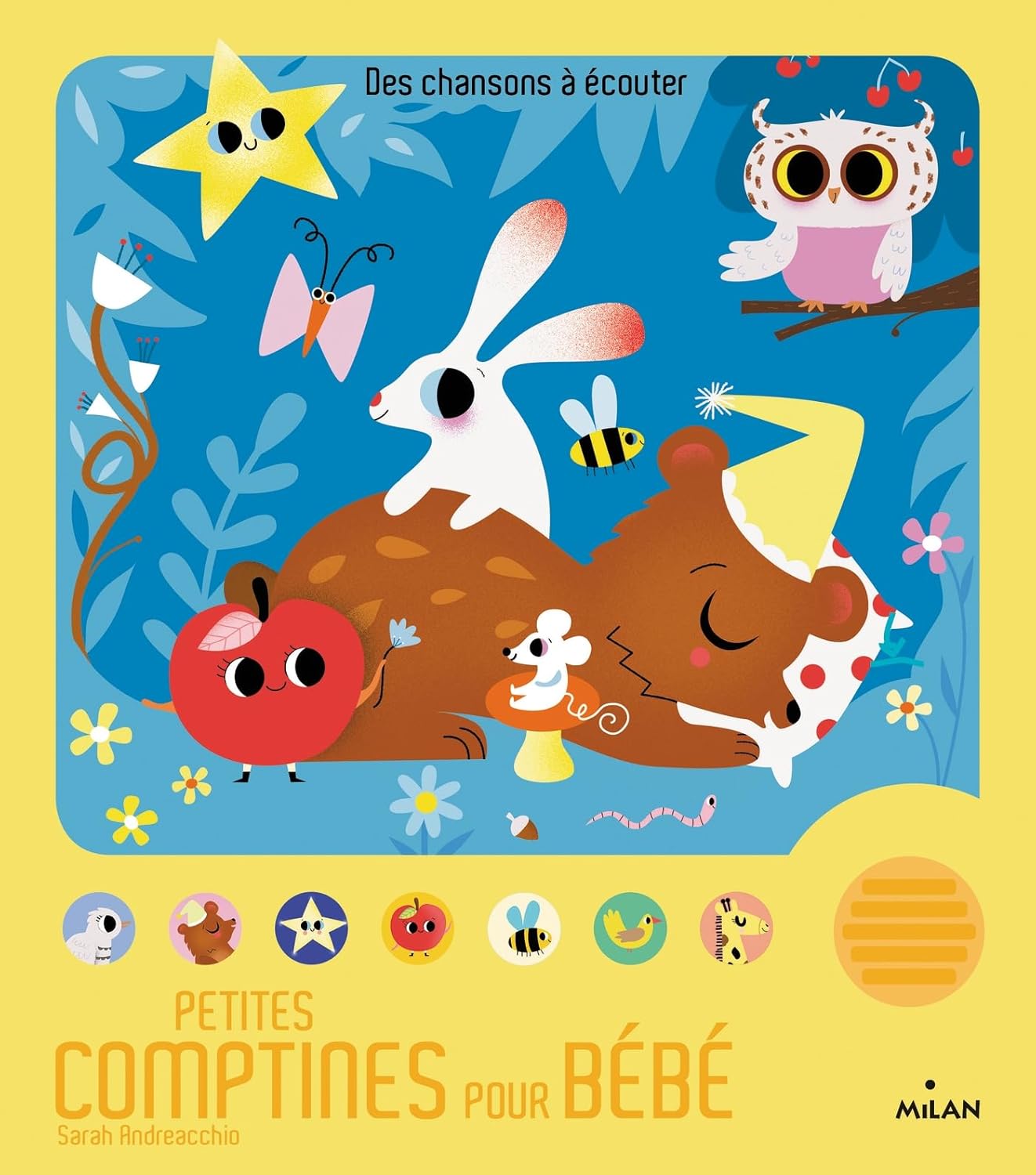 Livre sonore Petites comptines pour bébé