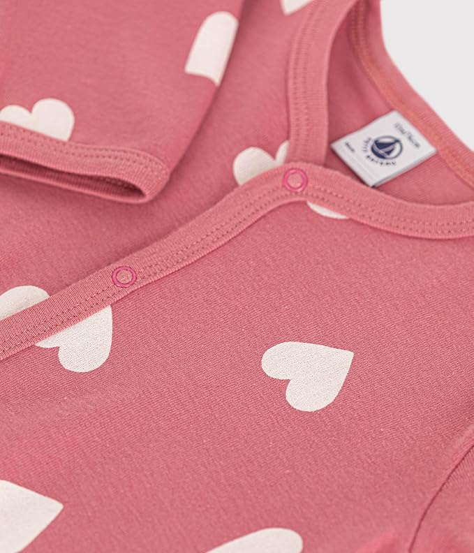 Petit bateau - Pyjama sans pieds imprimé en coton
