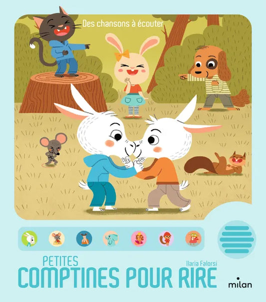 Livre sonore - Petites comptines pour rire