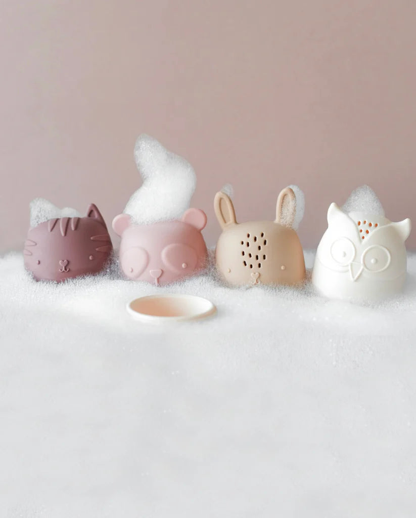 Leo et lea - Jouet de bain silicone rose