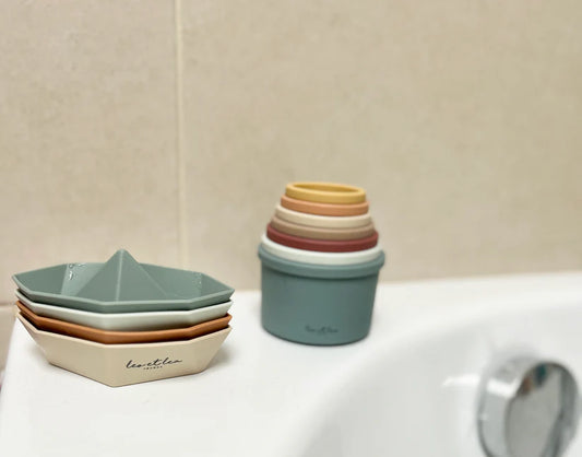 Leo et lea - Jouet de bain bateau naturel