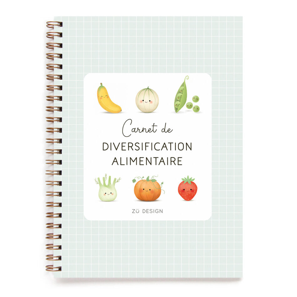 ZÜ Design - Carnet de diversification alimentaire