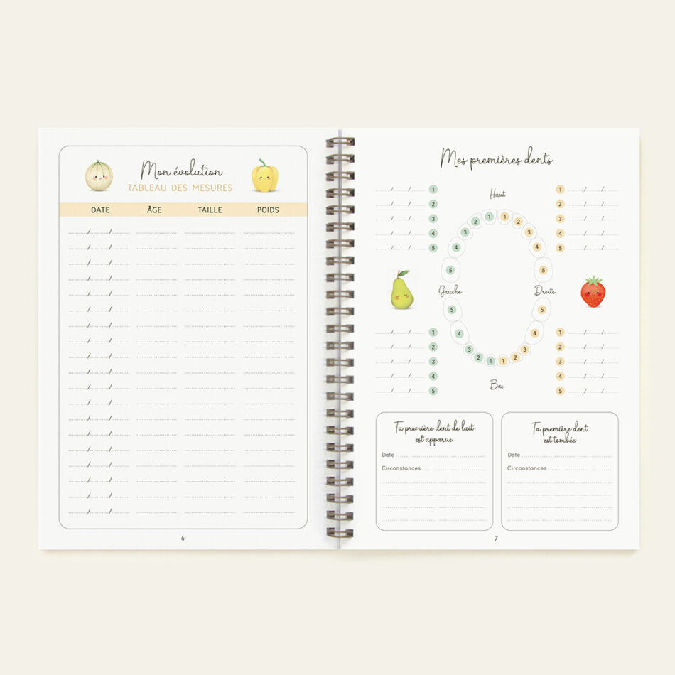 ZÜ Design - Carnet de diversification alimentaire