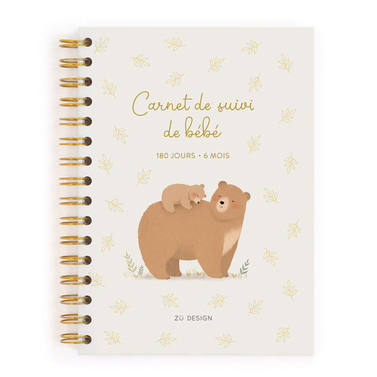 ZÜ Design - Carnet de suivi de bébé - 6 mois