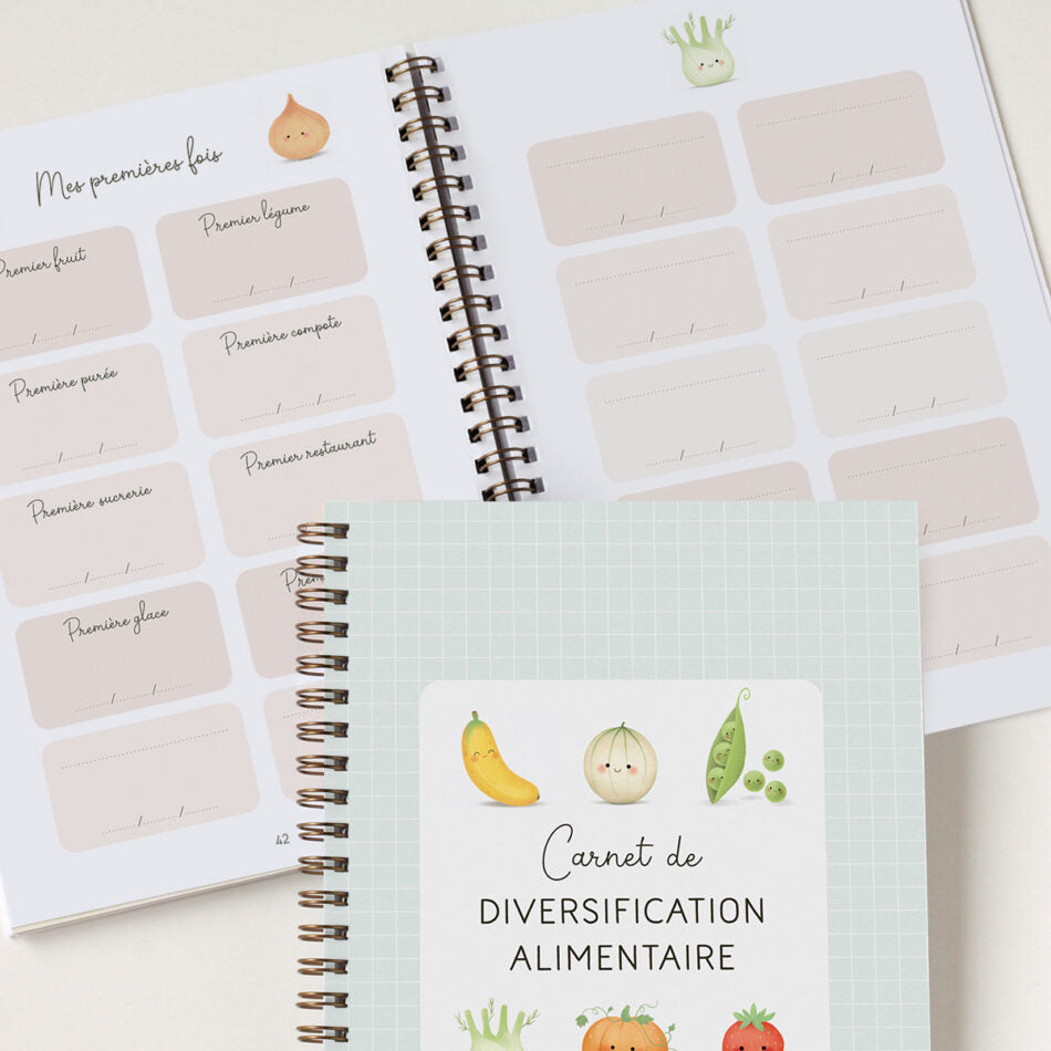 ZÜ Design - Carnet de diversification alimentaire